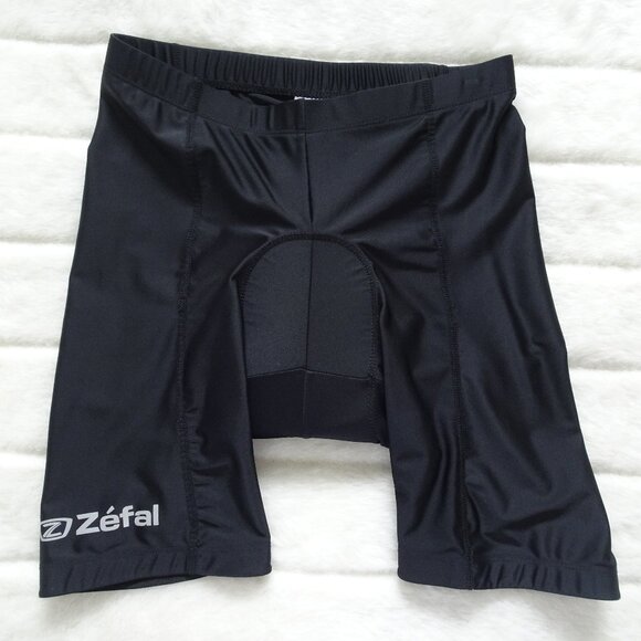 Zefal Men's Padded Cycling Shorts S - M Black Compression Nylon Spandex - Picture 1 of 6
